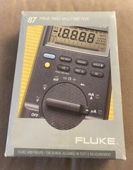 Original Fluke 87 True RMS Multimeter With Original Box And Leads Tested