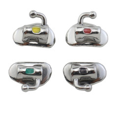 20 Sets Dental Orthodontic Buccal Tube 1st 2nd Molar Roth MBT 022 Bondable 3G