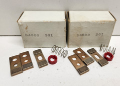 LOT OF 2 NEW IN BOX! EATON 30-40A SINGLE POLE CONTACT KITS 34300-301