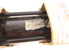 3″ x 6″ x 1-1/4″ Double Acting Hydraulic Cylinder with 3/8″ Adapters 9-16154-306
