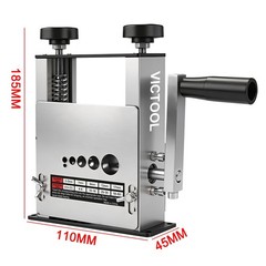 Manual Wire Stripping Machine 6 Channels 3-17mm Drill Powered Cable Stripper