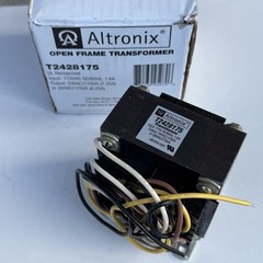 Altronix T2428175 Open Frame Transformer 115VAC Input, 24VAC 4A or 28VAC Output