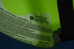 ERB Americana Full Brim Vent Hard Hat Hi Vis Lime ANSI Z89.1 Type 1 Class C USA