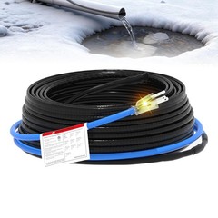 125FT Self-Regulating Heating Cable, 120V Corrosion Resistant | Fluoropolymer He