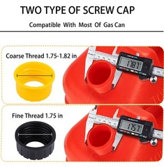 Gas Can Spout Replacement Universal Kit Leakproof Angle Nozzles Gasket Filter…