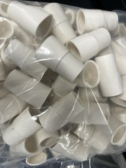 Chemglas Sleeve Type Septum Stopper Size 29/26-29/42,White (Pack 100) Cg-3022-30