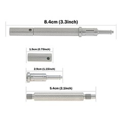 Implant Locator Attachment & Caps fits Nobel Hiossen Multi-Unit Abutment ∅4.8mm