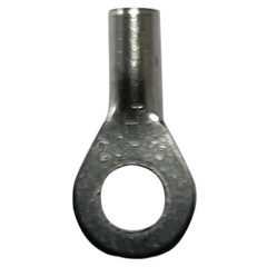 (100) Non-Insulated 22-18 Gauge #8 Ring Terminal Uninsulated Wire Connector USA