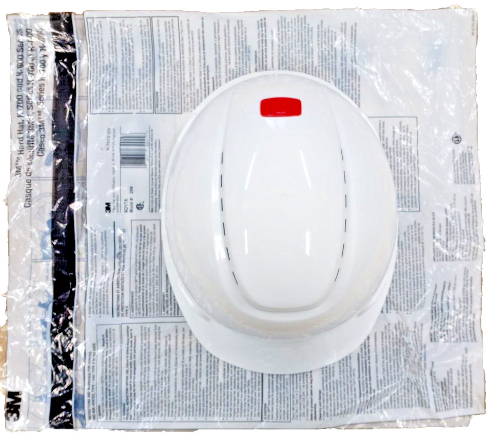 3M H-701V-Uv Front Brim Hard Hat, Type 1, Class C, Ratchet (4-Point) (Lot of 16)