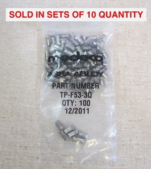 10 Medeco Security Locks TP-F53-3Q Medeco3/Medeco Biaxial Broached Bottom Pins