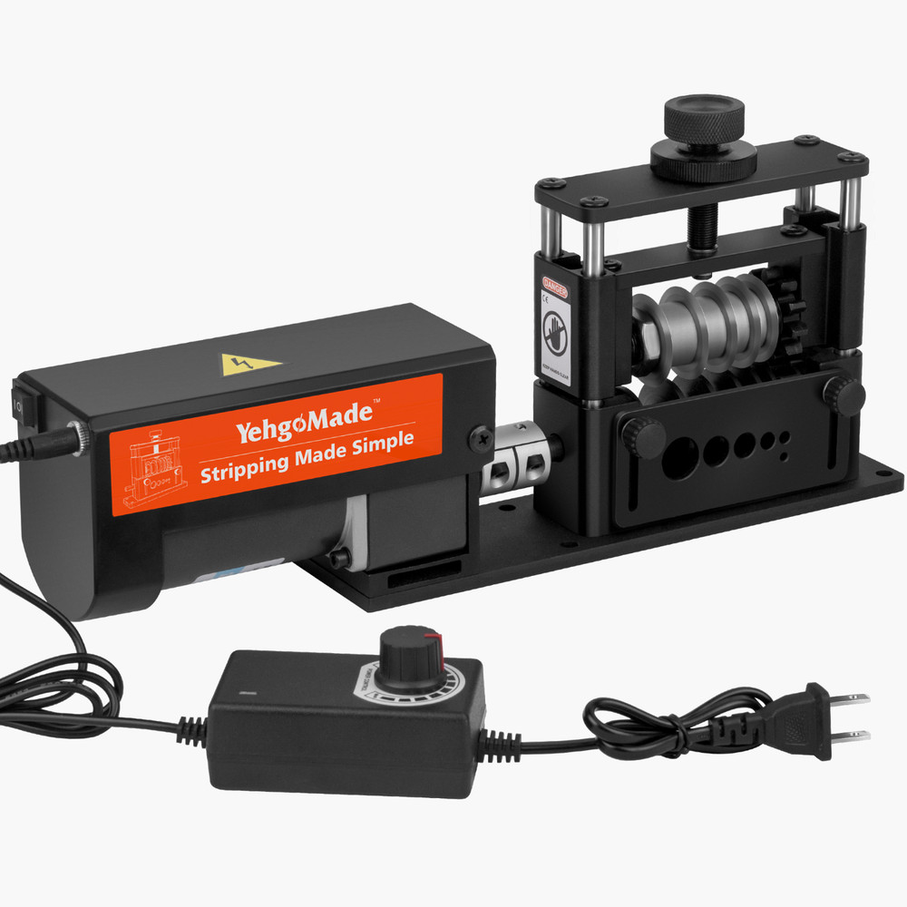 Automatic Wire Stripping Machine 250 MCM-14 AWG with 6 Channels and 5 Blades