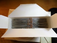 Dale Vishay 1% 1/8W RN55D resistors You pick resistance packs of 100 (OSSHED)