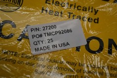THERMON 27200 LABEL DECAL STICKER LOT OF 2 PKG OF 25 NSNP