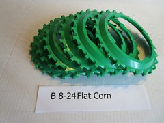 Used Lustran Corn Plates for Flat Seeds used in John Deere 71 planters