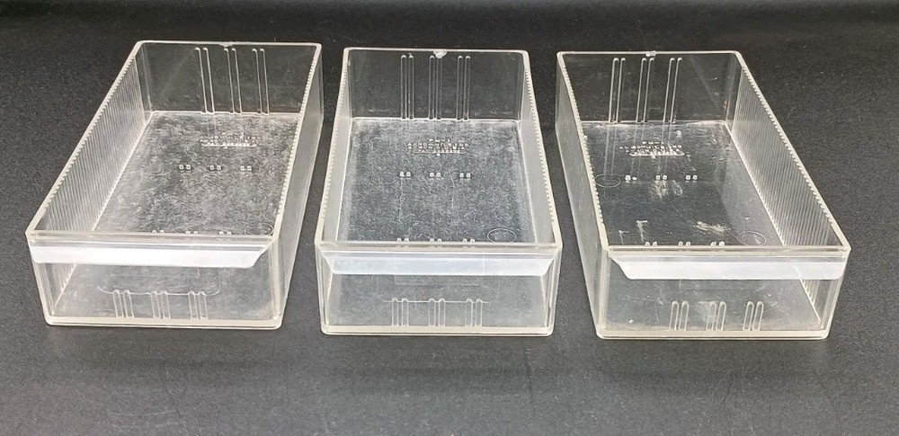 3 Akro Mills Hard Plastic Replacement Drawers PM-1 Plastic Drawers