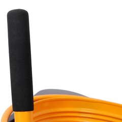 360W Foldable Electric Rotary Soil Sieve Machine Steel Screen Aperture 11MM 20MM