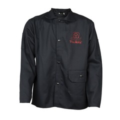Tillman 9062 Black Onyx 9Oz Flame Resistant FR Cotton Welding Jacket Weld Or Die