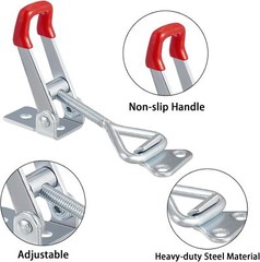 6 Pack Adjustable Toggle Latch Clamp Quick Release Pull Latch for Tool Box