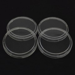 2-1/2″ Replacement Clear Regulator Gauge Lens Cover, 1/4 Turn Twist Lock, 4 Lens