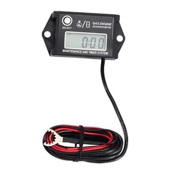 IP68 Waterproof Digital Tachometer Hour Meter 25000 RPM For Outboard Motor