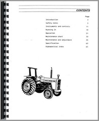 Massey Ferguson 283 Tractor Owners Operators Manual Diesel