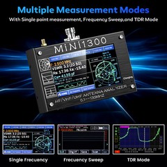 Mini1300 Antenna Analyzer 0.1Mhz~1300MHz Vector Network Analyzer Multitester