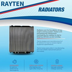 13838 Radiator for 2016-2021 BMW 320i 330i 340i 430i 440i M2 M235i M240i xDrive