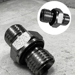 5pcs M14x1.5 For Chinese Mini Excavator 2353 L Union Hydraulic Adapter Fitting