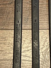 Wright Tools Wright Grip Combination Wrench Set-Black Finish-New Old Stock