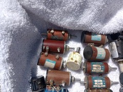 Bulk Lot of Vintage HeliPOT Potentiometer Mixed Makes & Models RADIO. SCOPES