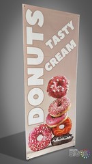 Custom Banner Stand Full Color Printed