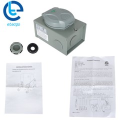 30 Amp Generator Power Inlet Box L14-30P 4 Prongs Generator Receptacle 125/250 V