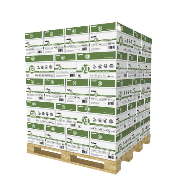 Pallet of Repack Printer Copy Paper, Letter Size 8.5 X11, 40 Cases 10 Reams Ea.