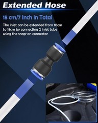 Oil Pump 12V 100W, Extractor for Engine Change, Blue, 12v