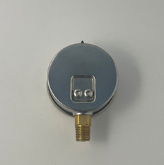 Pressure Gauge 0-160 PSI, Liquid Filled 2.5” Stainless Steel 1/4″ NPT LM