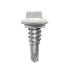 Metal Roofing Stitch Lap Screws #14 x 7/8″ Painted Hex Head EPDM Washer