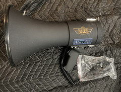 Uzi Pro Loud Big Bluetooth Megaphone 50W Professional Bullhorn