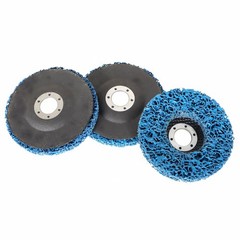10 Pcs Clean Disc 4.5″ x 7/8″ Easy Change Strip Discs Remove Paint Rust & Clean