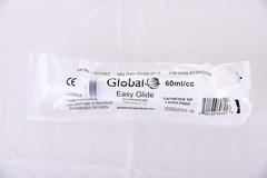 Easy Glide 60ml / 60cc Catheter Tip Disposable Syringe with Covers (Pack of 50)