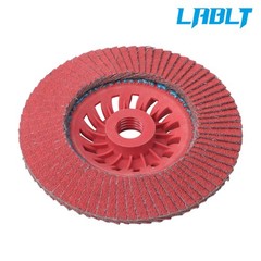LABLT 10 Pack 4-1/2″ × 7/8″ 80 Grit T29 Ceramic Flap Sanding Disc 13300 RPM
