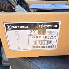 SafeWaze Northstar Classic LE FS-FSP9030 30′ Cable Self-Retracting Lifeline