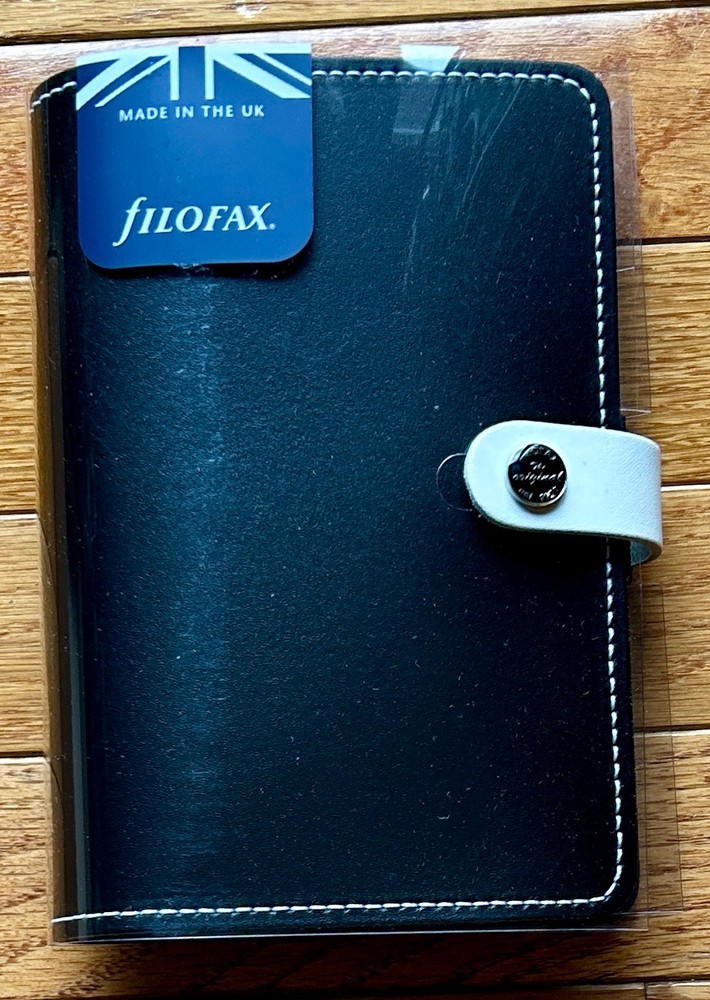 Filofax 2016 Personal Organizer, The Original Monochrome, 6.75 × 3.75″ – NEW