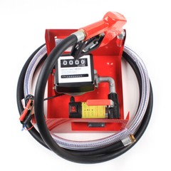 175W Electric Fuel Oil Transfer Pump Oil Transfer Pump With Fuel Meter Nozzle