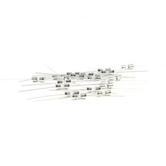 3.6x10mm With Foot Lead Glass Fuse/Tube 250V Slow & Fast Blow 0.5A 1A -15A Amp
