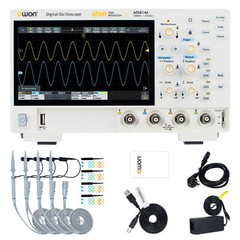 Owon ADS814A 12bits Digital Oscilloscope 100MHz 4CH 1.25GSa/s FFT analysis
