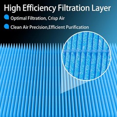 Cabin Air Filter CF11671 Fits RAM 1500/2500/3500 (2016-2025), 4500/5500 (2016-20