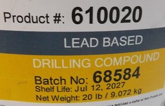 BESTOLIFE 610020 Lead Base Drilling Compound 2-Gal Bucket Thread Sealant (2 Gal)