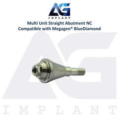 5 Straight Multi Unit Prosthetic NC X-FIT Megagen® BlueDiamond Compatible 4.8mm