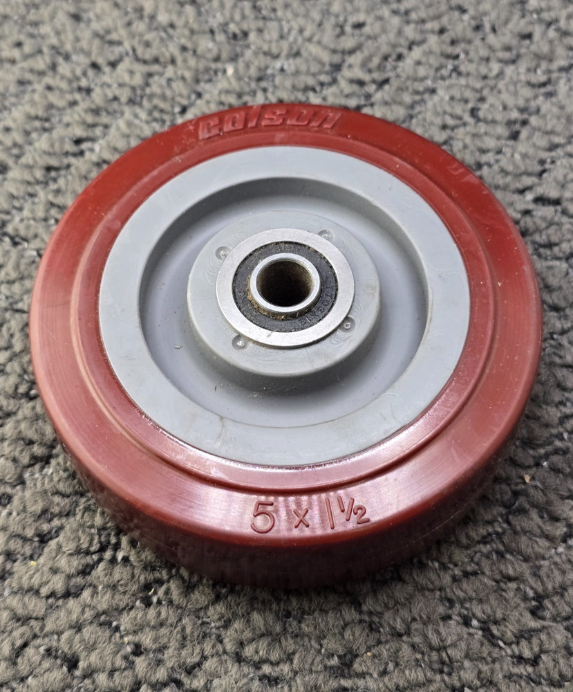Colson 3 Series Hi-Tech Polyurethane Caster Wheel 5″ Diameter x 1-1/2″ Width
