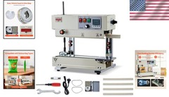 Continuous Bag Band Sealing Machine, 0.24-0.47 in Seal Width, Vertical Band S…